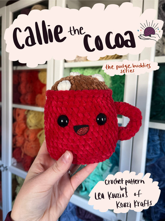 Callie the Cocoa Crochet Pattern DIGITAL DOWNLOAD